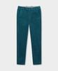 BROOKS BROTHERS Regular Fit 8W Corduroy Pants (Olive) (Bbpcmm4488Jew)