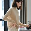 Fanzhen Women's Thickened 100% Wool Turtleneck Sweater