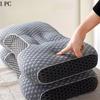 1 PC Soft Knitted Neck Pillow Pillow Core, Removable Cover For Sleeping Comfort