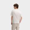 Fila Simple Versatile Breathable T-Shirt Men Tops Cloud-Mushroom-White F11M439110FWT
