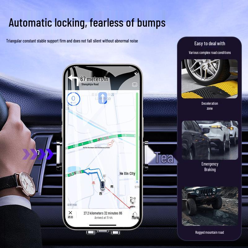 2025 Multifunctional Car Air Vent Phone Holder with Custom Logo