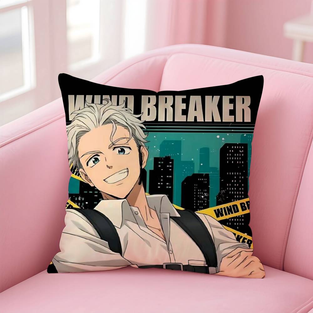 Anime W-WIND BREAKER Kissenbezug Musterdruck Kissenbezug Wohnzimmer Sofa Kissenbezug Schlafzimmer Raumdekor