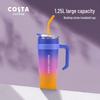COSTA Rostfritt Stål Isolerad Mug med Sugrör