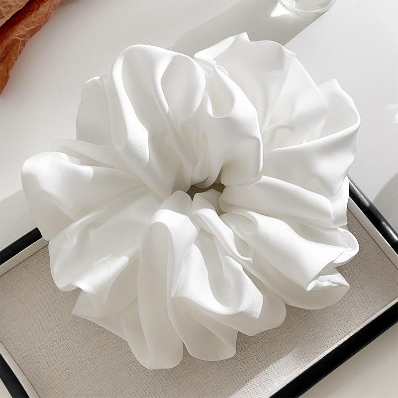 Simulation Silk 18Cm Large Intestine Ring, Fat Intestine Hair Band, Headrope, Oversized Rubber Band Hair Accessories.