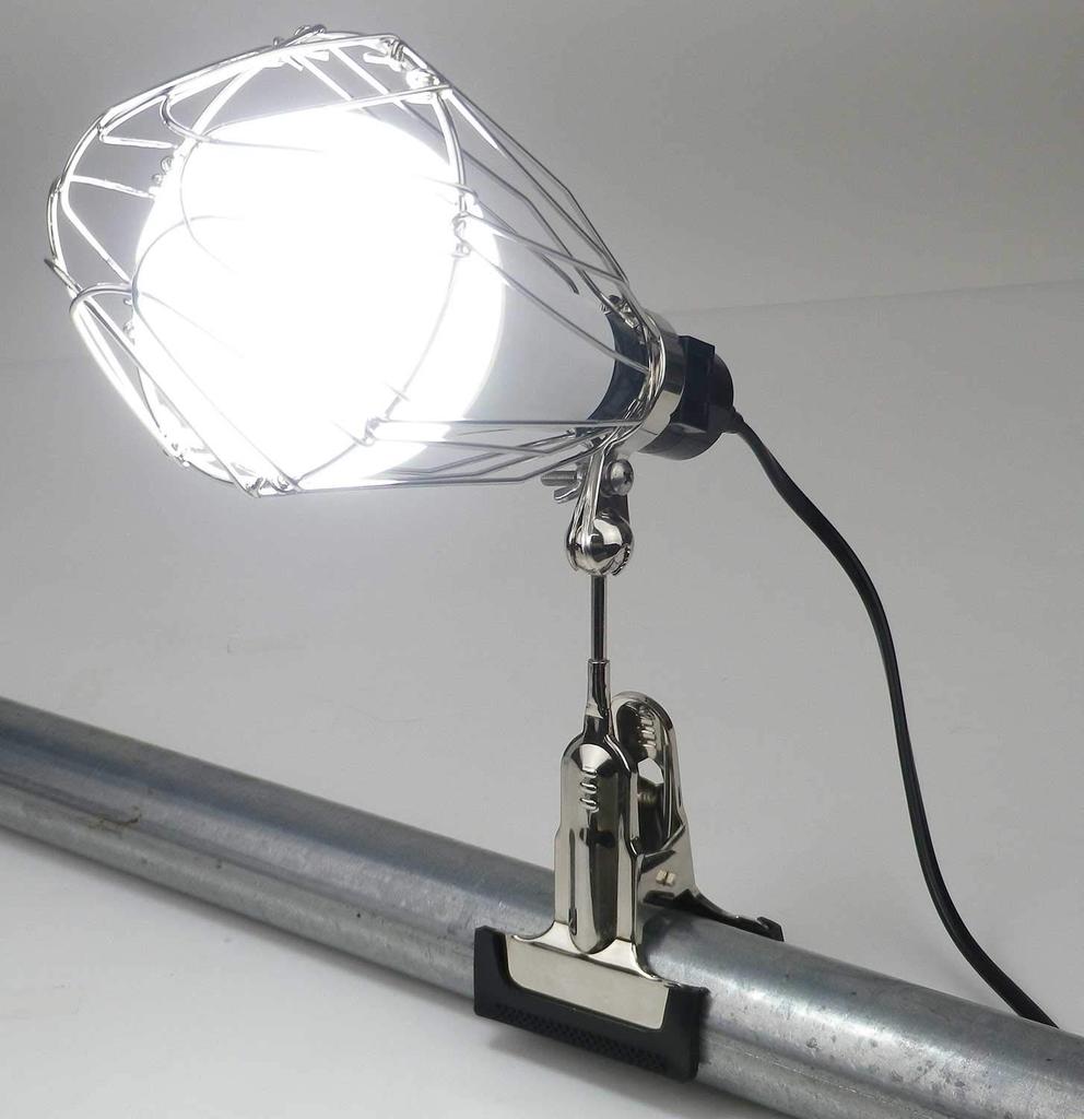 SK11 LED Clip Lamp, 23W, Daylight, SCL-23W-5MD, for Work, Carpentry, and Outdoor Use