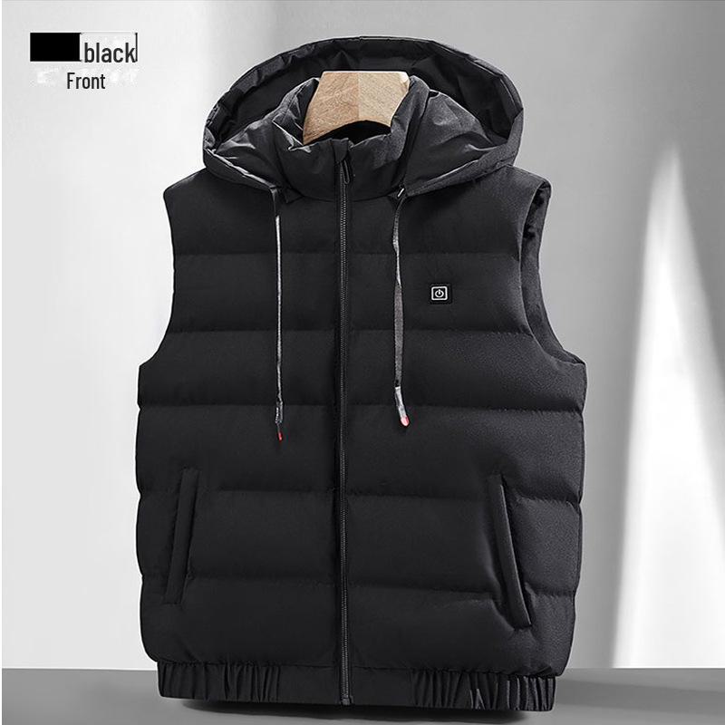 Graphen Beheizte Kapuzenweste für Intelligente Temperaturregelung - Unisex Winterschutz vor Kälte