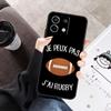 Rugby Football Sport Cover For Xiaomi Redmi Note 14 13 10 11 12 Pro 11S 12S Case For Redmi 15C 13C 12C 10C 14C 15