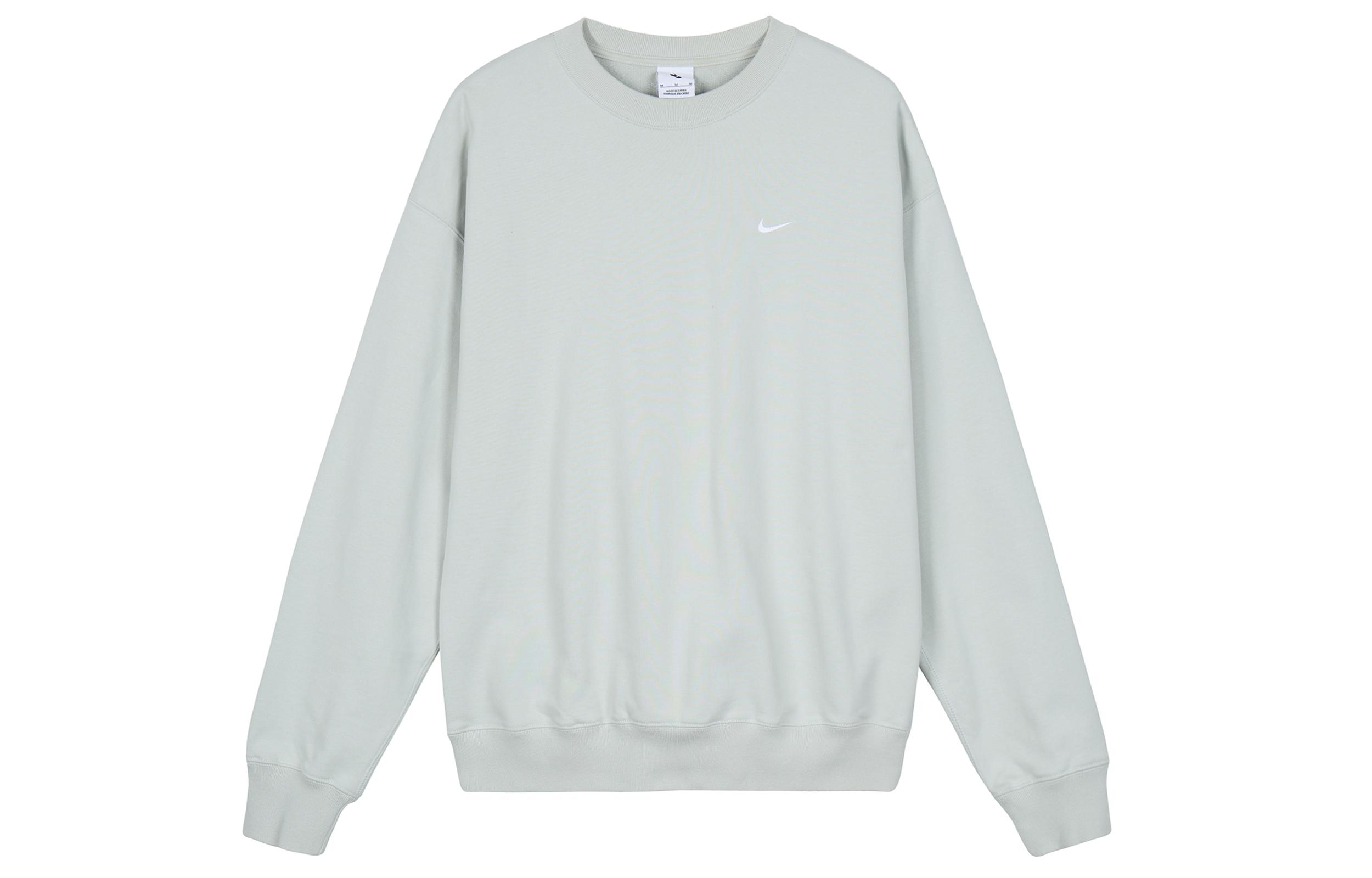 Nike Sweatshirts Men s Gray Crew Neck Moderate Regular DX0812-034 XL