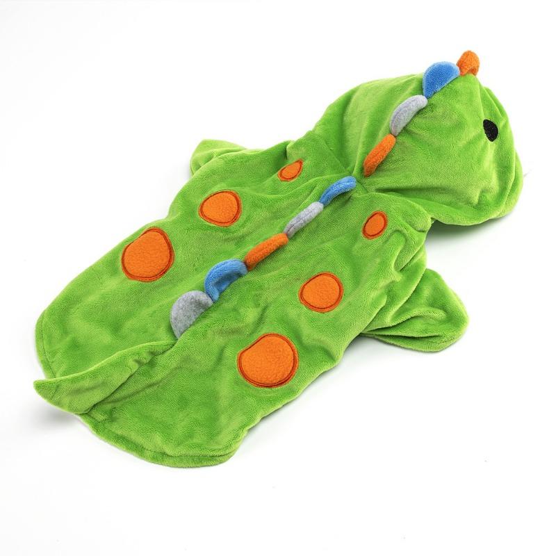 

Новая одежда для домашних собак, превращающая в динозавров, осенне-зимние костюмы для щенков и кошек, наряды для собак на Хэллоуин XL зелёный