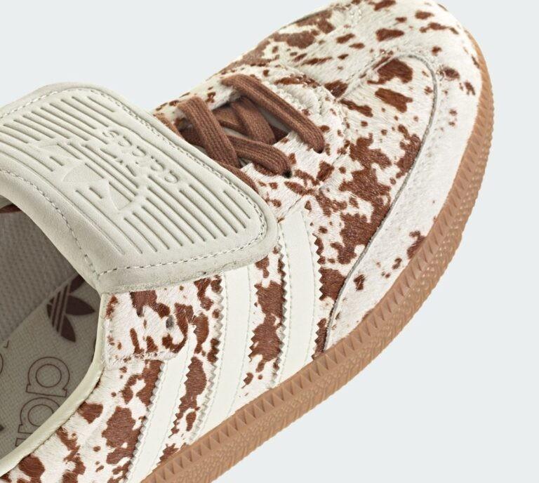 JS3931 Adidas Originals Samba LT Cow Print Off White (Women's)