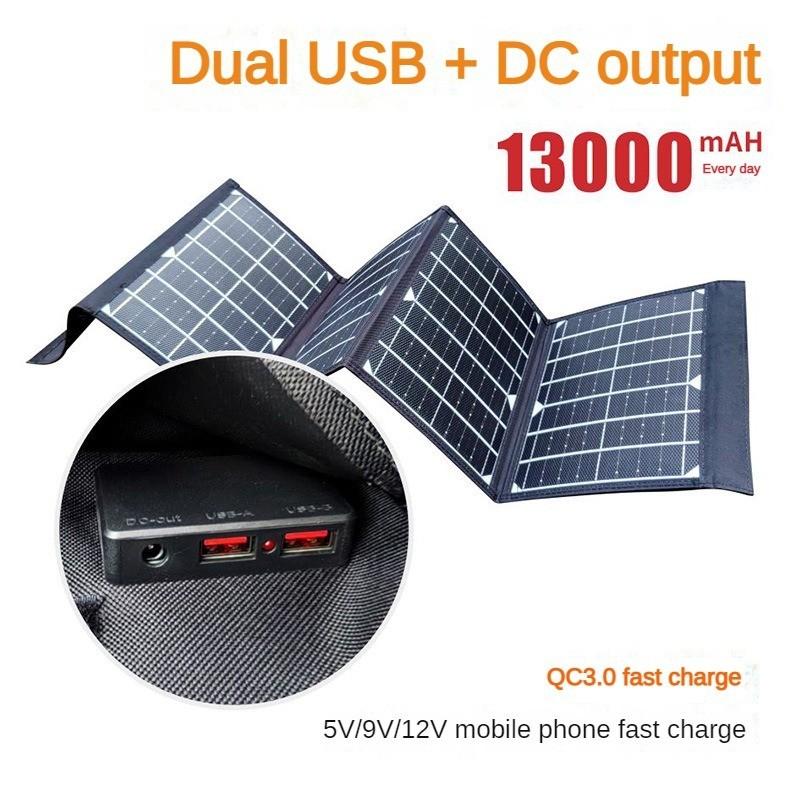 Foldable Solar Power Generation Board Portable ETFE Solar Panel Foldable Charging Bag Mobile Phone Fast Charging Board