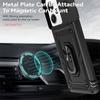 Full Cover For Xiaomi Poco X6 5G Case For Poco X6 5G Anti-knock Push Window Magnetic Phone Holder Back Case For Poco X6 5G Case