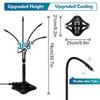 Standing Misting Cooling System Adjustable Patio Misting System Portable Hot Weather Supplies Standing Pet Cool Accessories For
