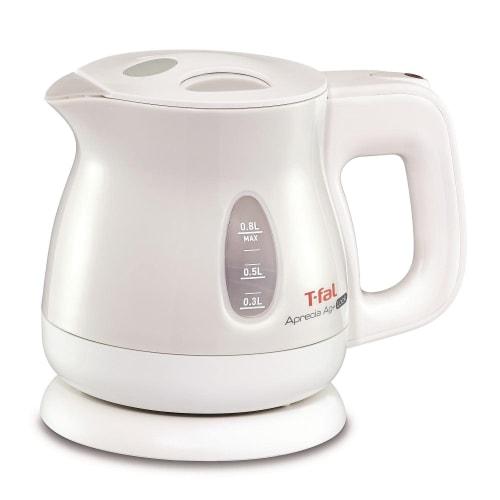 [Online Only] Tefal Electric Kettle 0.8L Antibacterial (Ag+) Compact with Hot Water Leak Lock Function "Apresia AG Plus Lock Pearl White" KO4301JP