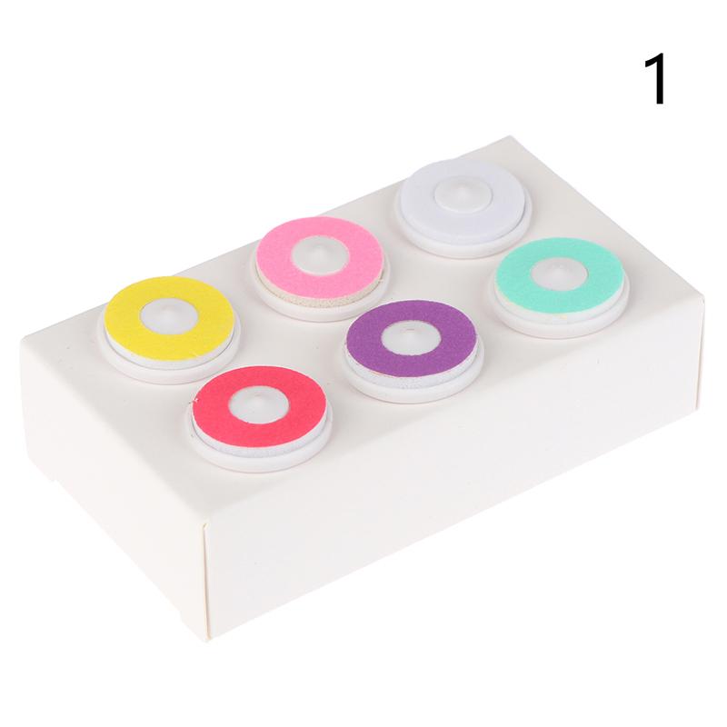 

Electric Nail Trimmer Heads for Children, Nail Files, Nail Polisher, Replacement Pads, Plastic, 6 Pcs