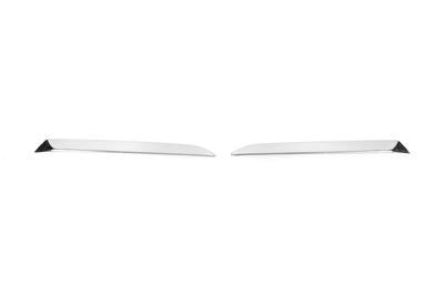 Corners On the Front Bumper (2 Pcs, Stainless Steel) for Skoda Kamiq
