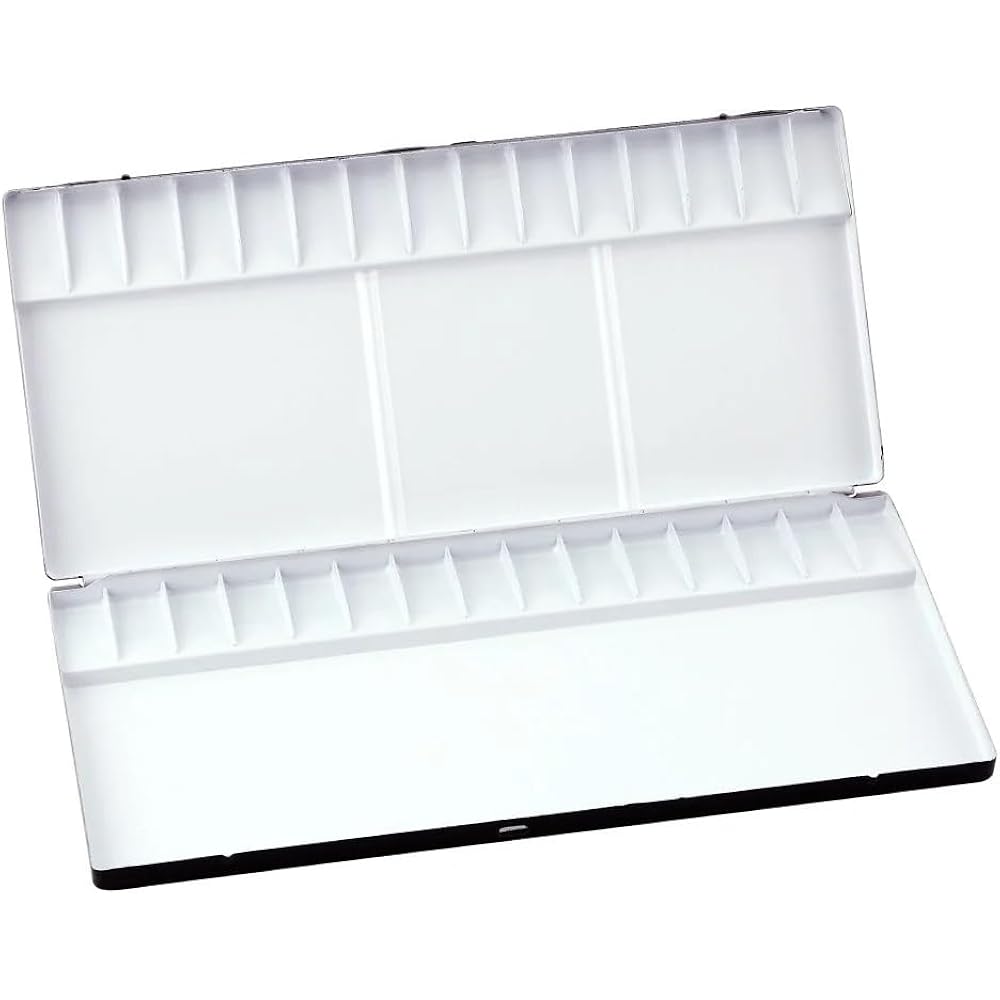 Holbein Aluminum Watercolor Palette No.150 30 Compartments 210144