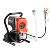 Stand Airless Paint Sprayer, 900W, 3300PSI High Pressure Airless Sprayer, Cleaning Brush, Hose, Extension Rod, Nozzles, Electric Spray Paint Machine