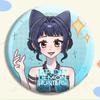 Demon Kpop Hunters Badge Character Pattern Anime Merchandise Fashion Fans Gift