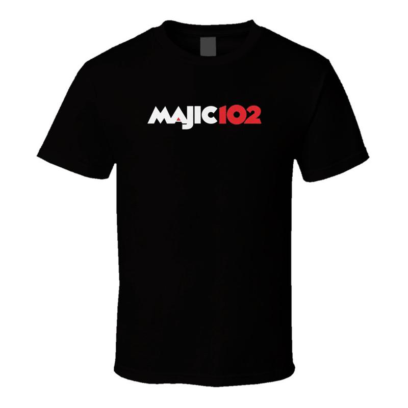 Majic 102 Houston Texas T Shirt S разноцветный