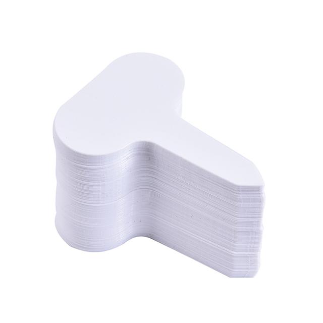 100pcs Garden Labels Plant Classification Sorting Sign Tag Ticket Plastic Writing Plate Board Plug In Card Colorful Garden Decor