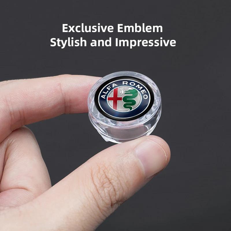 DGJLS1 Car Cigarette Lighter Dust Cap Power Port Dustproof Cover Plug For Alfa Romeo 156 159 147 4C 8C 166 Giulia Giulietta Mito