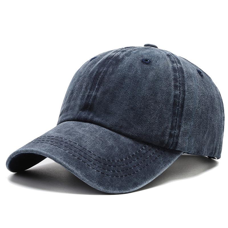 Outdoor Fashion Cotton Leisure Baseball Hat With Curved Brim Adjustable Strap