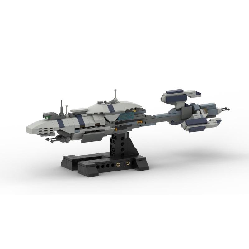 Платиновый Кирпич BOBlocks MOC-119363-1 «Класс Устойчивости к Риску» Легкий Эсминец (Звездные войны)