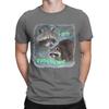 I Am Trying My Best Raccoon Word T Shirt Men's 100% Cotton Vintage T-Shirts Crew Neck Tees Short Sleeve Tops Classic