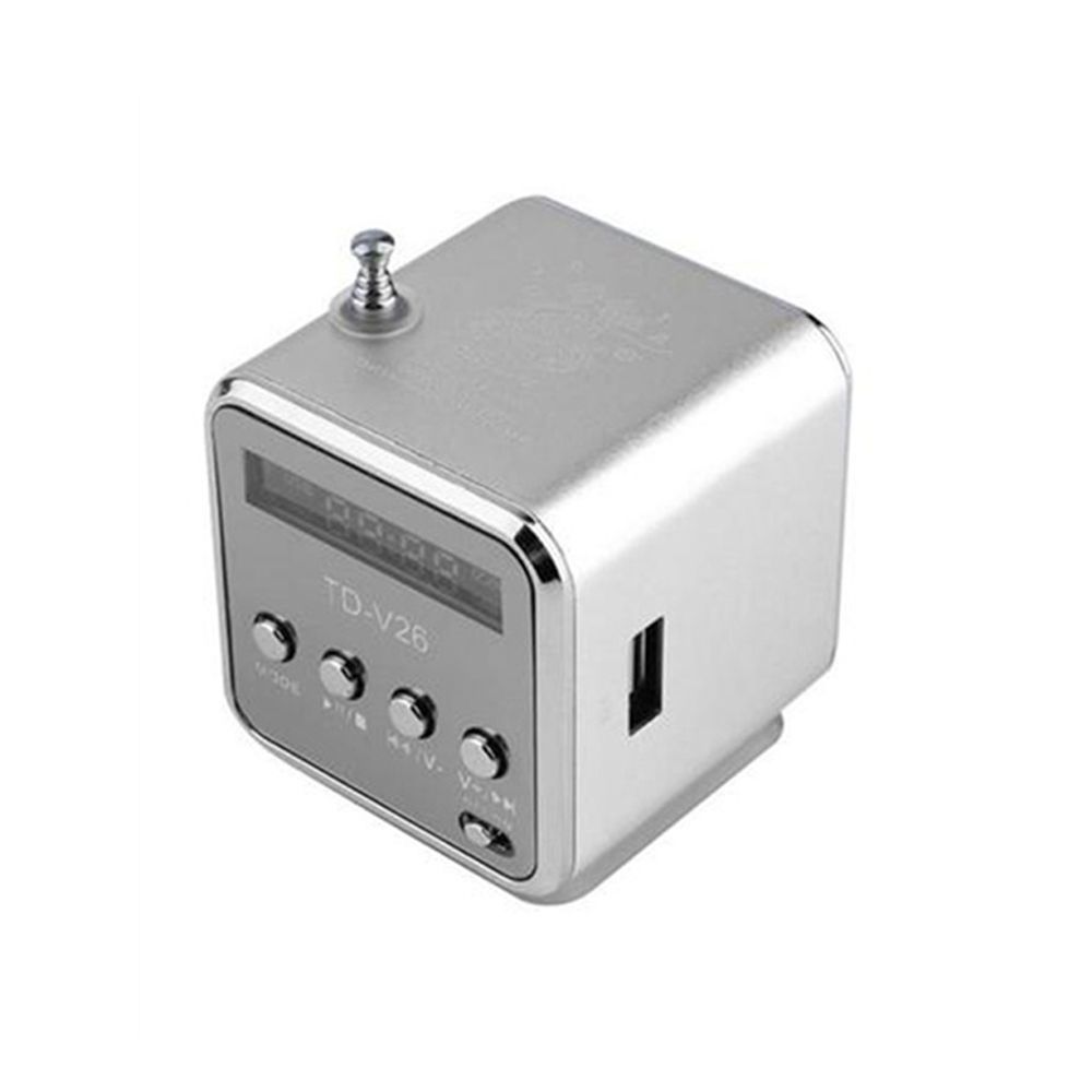 Subwoofer LINE IN Mini FM Radio Bluetooth Lautsprecher MP3 Player Retro Lautsprecher Autoradio