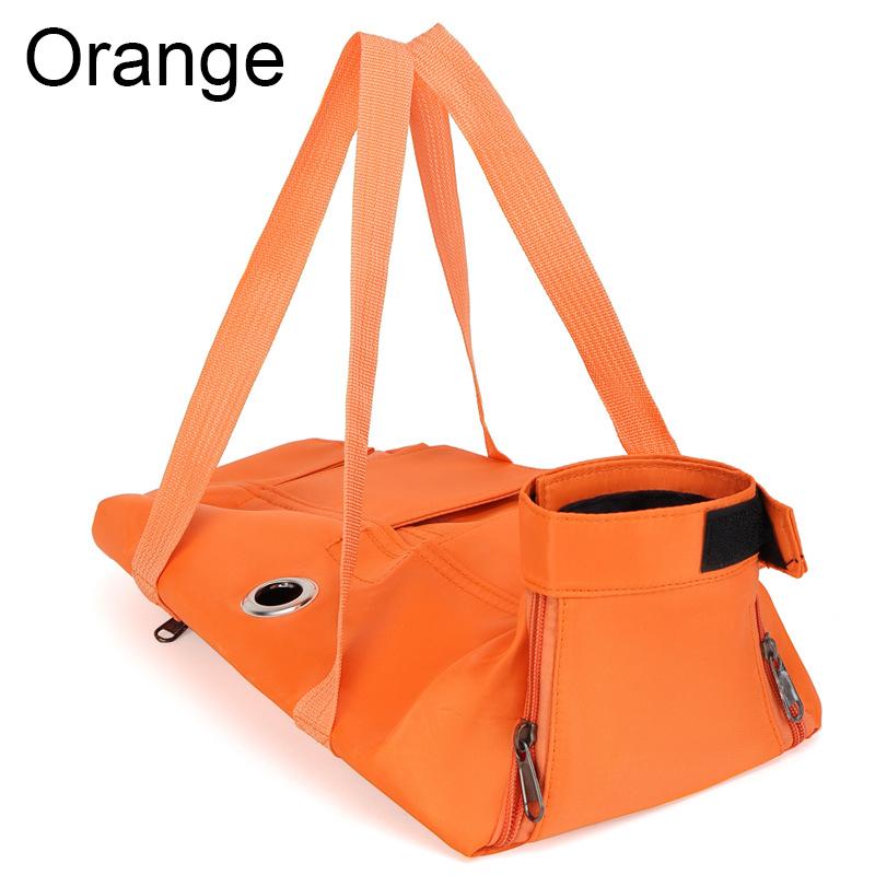 

Cat Bag Anti-scratch Bite Fixed Cat Bag Injection Bags Foldable Multifunctional pet bag Breathable cat Double Shoulder Portable S помаранчевий
