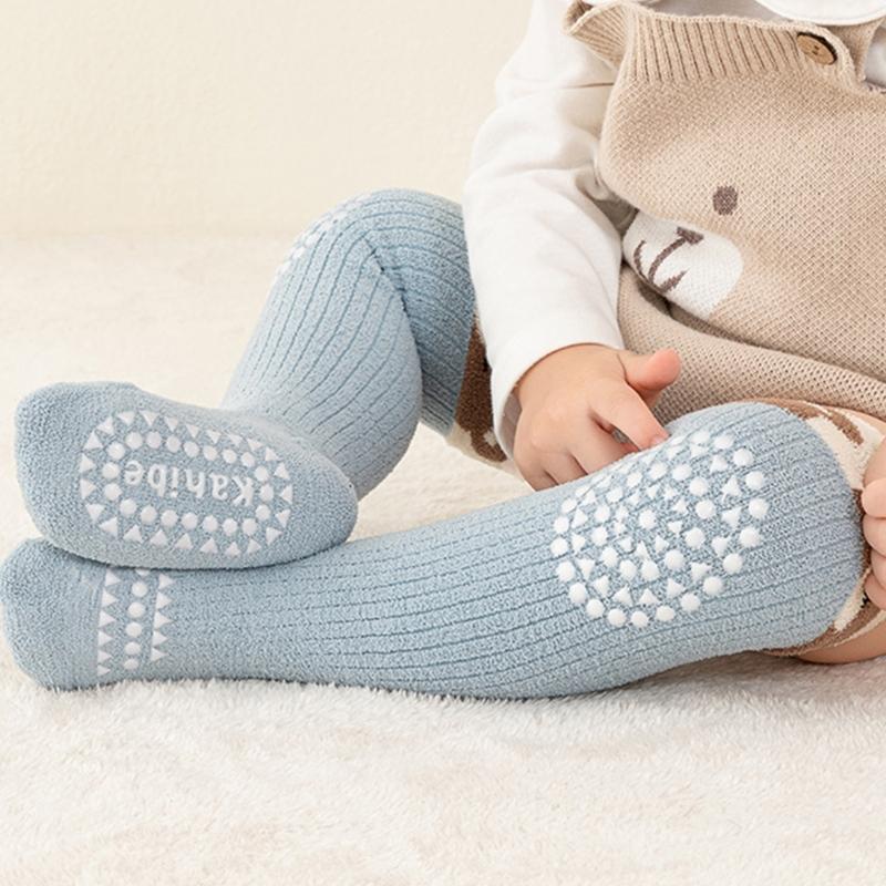 Winter Warm Toddler Long Socks Baby Knee Socks with Animal Pattern Infant Knee Stockings for Baby 0-3 Years