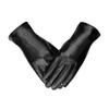 Crocodile Women's Goatskin Thin Touchscreen Driving Leather Gloves