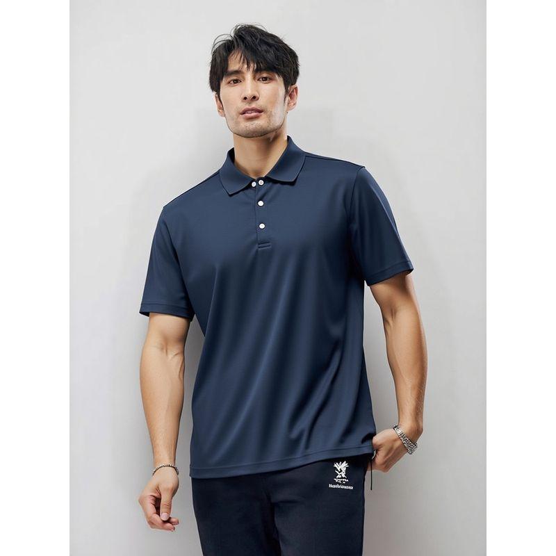 Foreign Trade Export to Domestic Sales Outdoor Quick-Drying Sports Polo Shirt Men's Short-Sleeved Summer T-Shirt Foreign Trade Men's Clothing T-Shirt