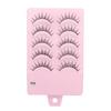 5 Pairs Flared Manga Lashes Wispy Faux Mink Lashes Hot Wet Eyelash  Eye Makeup