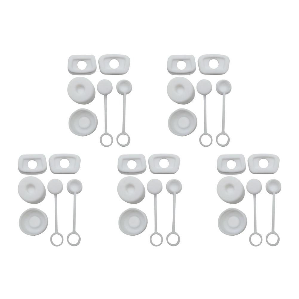 1-8er Set Silikon Auslaufsicherer Stopper für Stanley Cup 30oz/40oz 1.0 Becher Zubehör Wasserflasche Strohhalm Abdeckung Kappe Auslaufstopper