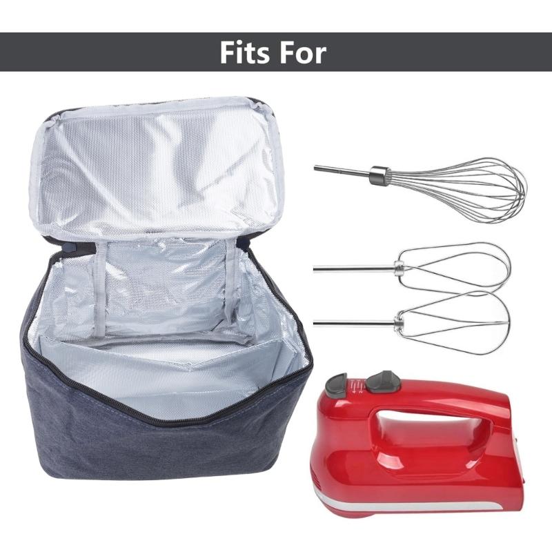 Protective Mixer Carrying Case Feature Scratch Resistant Materials And Sturdy Transport Design Mixer Storage Case