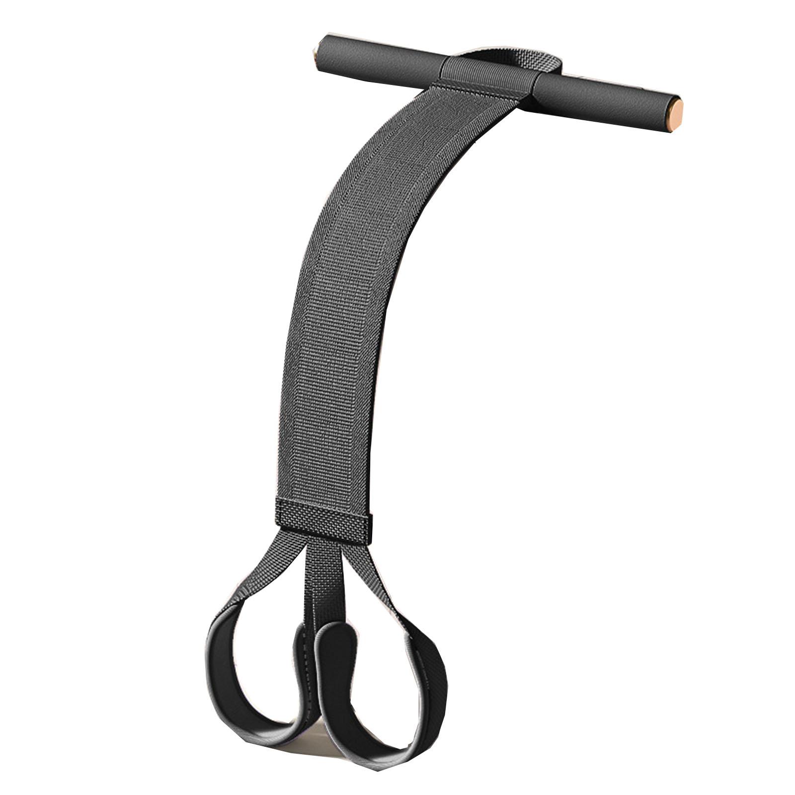 

Foot Pedal Resistance Band, Sit Up Assist Elastic Rope, Arm Stretch Trainer, Abs Core Body Shaping Home Fitness One Size