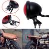 12V Red LED Motorcycle Tail Brake Light Stop Rear Tail Lamp for Chopper Bobber Cafe Racer Street Bike Motorbike Taillight