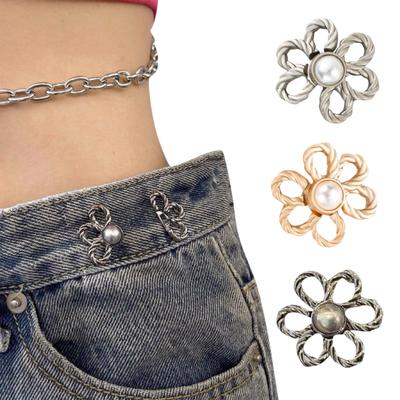 Removable Alloy Waist Adjustment Buckle, Pants Waist Adjuster