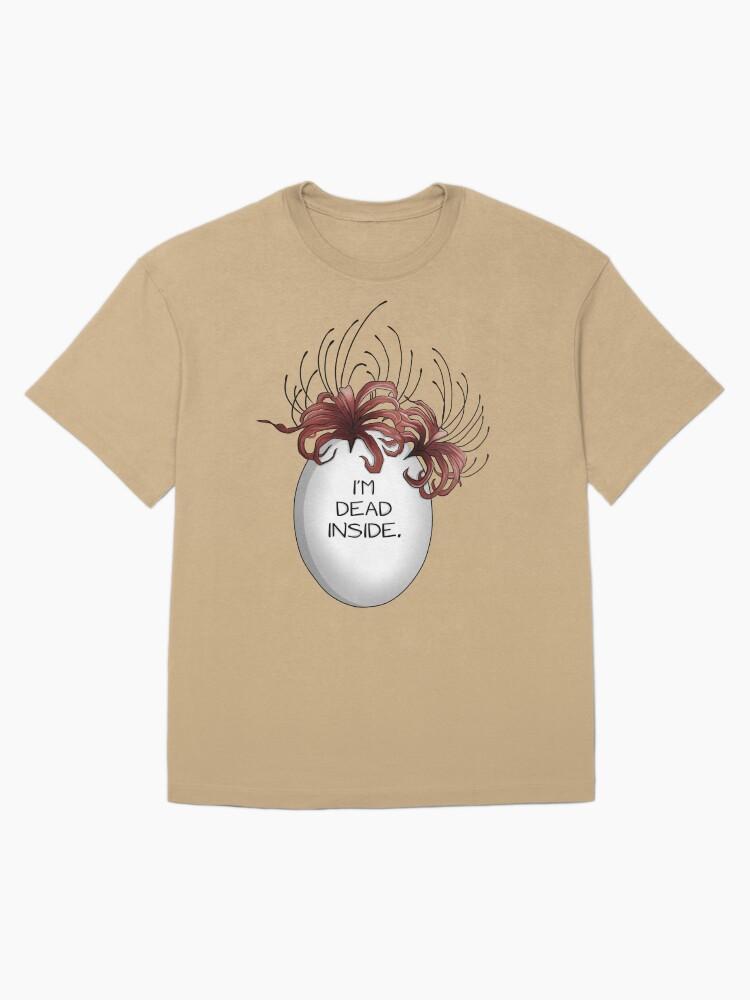 Tokyo Ghoul Scribble I Am Dead Inside Oversized Unisex T-Shirt