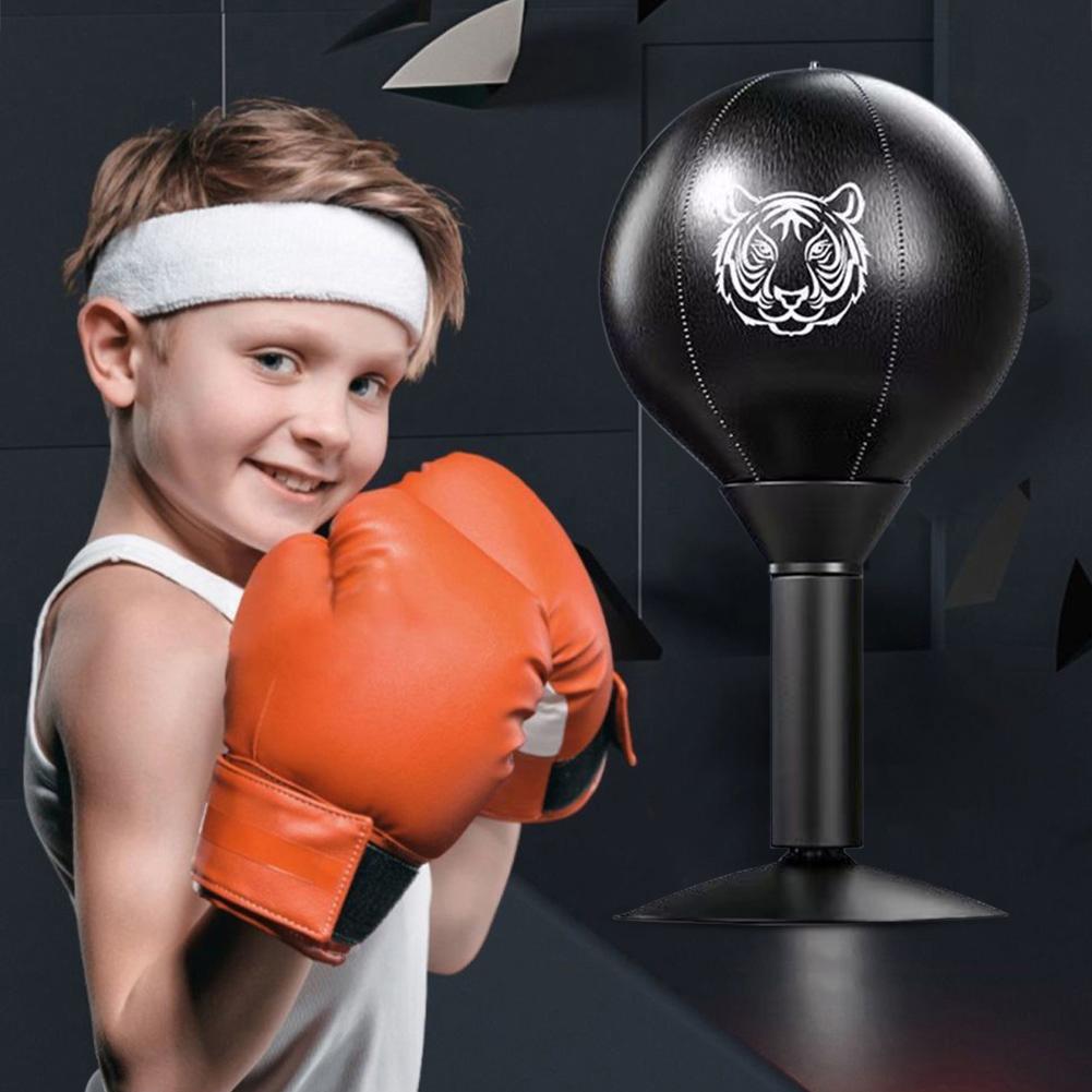 Desktop Punching Bag Heavy Duty Stress Relief Desk Boxing Punch Ball Free Standing Stress Buster for Office Table and Counters