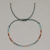 2026 New Boho Colorful Acrylic Bead Thin Chains Couple Bracelet for Women Luxury Handmade Small Ball Bangle Jewelry Accessories