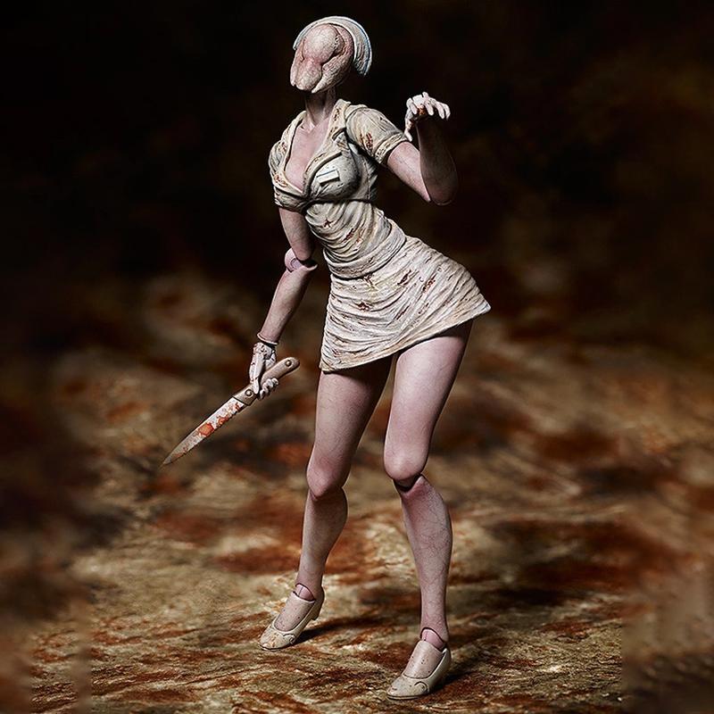 15cm Figma Sp-061 Silent Hill 2 Figure Bubble Head Nurse Action Figures PVC Movable Limited Edition Collection Model Toys Gifts