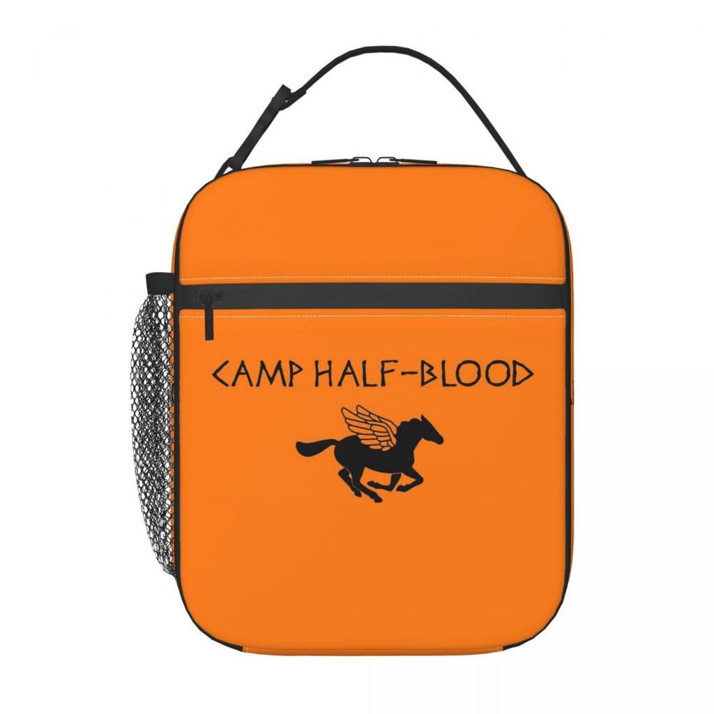 Camp Half-Blood - Percy Jackson Insulated Lunch Bag for Women Children Leakproof Food Boxes Thermal Lunch Box Tote