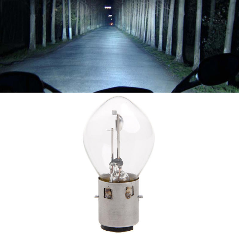 12V Motorcyle Scooter Moped Headlight Halogen Bulb 35W 10A B35 BA20D LED Bulbs