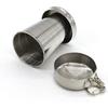 2025 Latest Model 2Pcs 75ML/2.5oz Stainless Steel Collapsible Cup Reusable