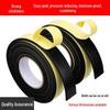 EVA 0.524 Ultra-Thin Black Adhesive Foam Tape - Strong, Single-Sided, High Adhesion