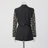 Fashion Sexy Wind Skirt Suit Women Lapel Pearl Decoration Short Top + Low Waist Slimming A-line