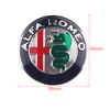 Car Stickers For Alfa Romeo 4pcs/set 56mm Car Wheel Center Hub Stickers 60mm Car Wheel Center Hub Caps Auto Decoration Accessori